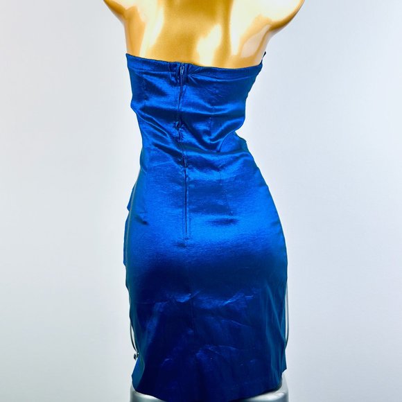 Vintage y2k 90s prom homecoming strapless dress - Picture 7 of 8
